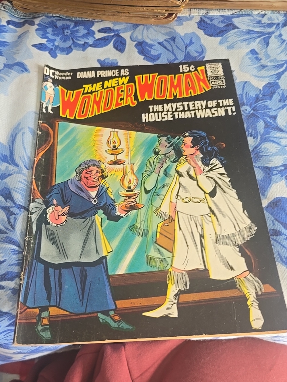 Wonder Woman #195 DC 1971 The Mystery of the House That Wasn't !